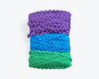 Rick Rack/ Colorful Colored Trim/ Sewing and Quilting Rick Rack