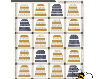 Kit de acolchado de tela Honey Bee Good Moda Sundrenched Bee