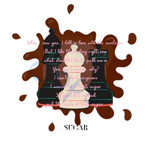 Imagen PNG inspirada en el diseño de Sugar de Youngjae de Got7 para descarga digital