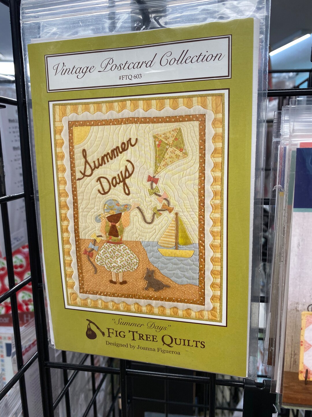 Fig Tree Vintage Postcard Collection Summer Sailboat Quilt Pattern - Etsy