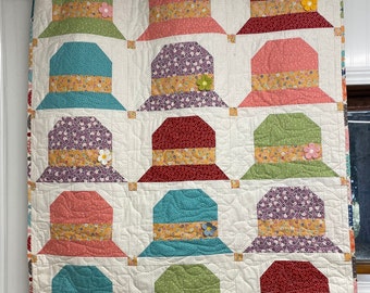 Lori Holt Bee Dot Mercantile Cloche Hat Quilt Kit