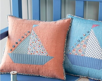 Tilda Pillow Creating Memories Sailboat Pillow