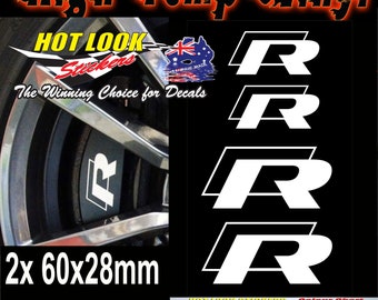 4x Golf MK6 MK7 MK7.5 High Temp Brake Caliper Stickers Decals Motorsport Rally