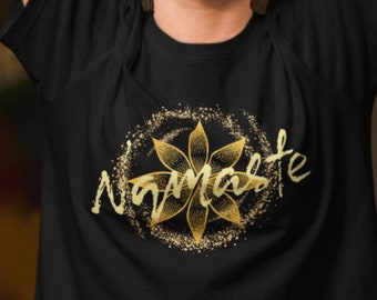 Namaste Yoga Meditation Shirt, Lotus Blume Yoga und Gym T-Shirt, Zen Tee, Mandala TShirt, Yoga Liebhaber Geschenk, Positive Vibes T-Shirt