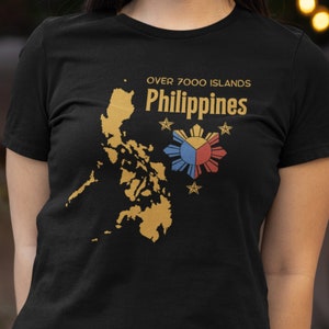 Filippijnen Shirt voor Filipijnse Heritage Month, Kaart van Filippijnen T-Shirt voor reizen of vakantie, Filipijnse cultuur T-shirt, Coconut Memories Tee