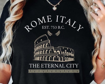 Rome Italy Vacation Shirt, Colosseum Shirt, Funny Italy Souvenir, I Love Rome Shirt, Rome Traveler Shirt, Italy Trip Shirt, Rome Lover Gift