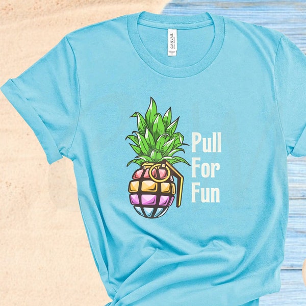 Pineapple Grenade Shirt Etsy