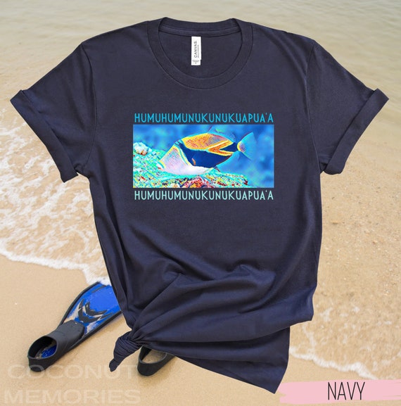 Humuhumunukunukuapua'a Hawaiian Tropical Fish Tshirt Humuhumunukunukuapua'a Hawaiian Tropical Fish Tshirt