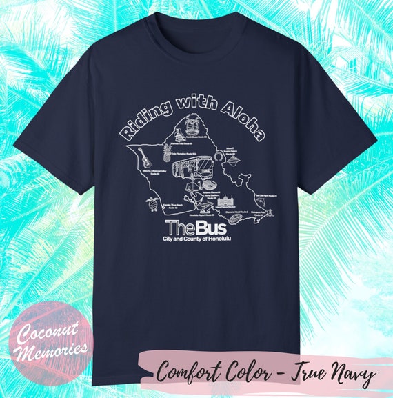 Hawaii Trouble In Paradise Dark Grey Graphic Long Sleeve T