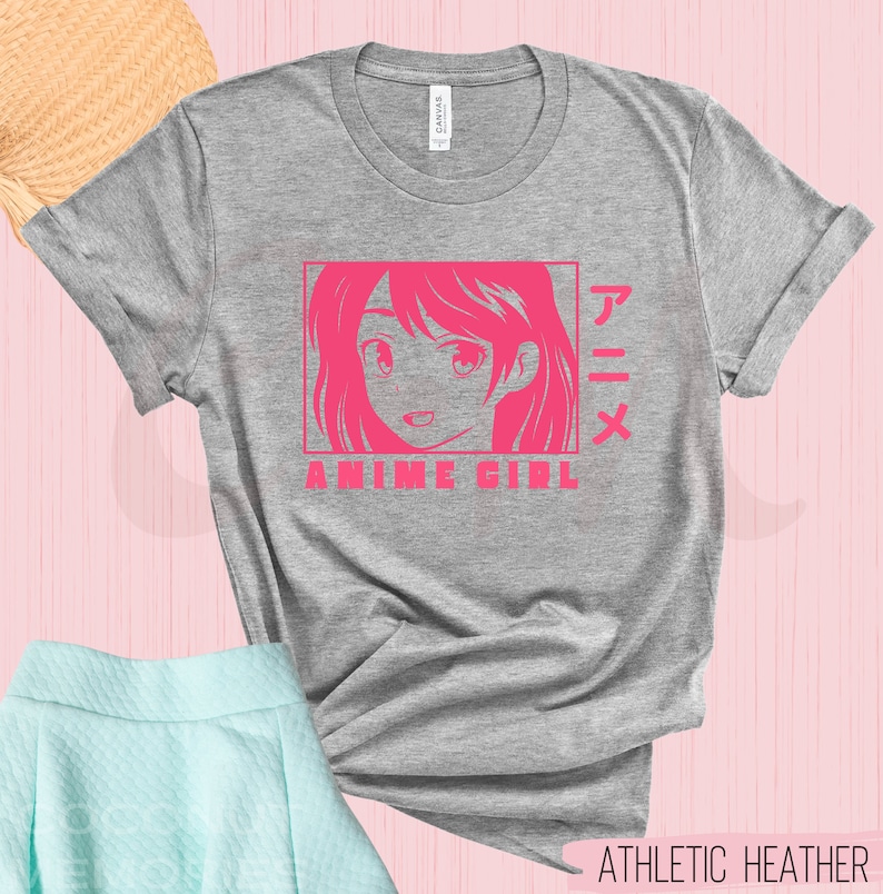 Anime Girl Shirt for Anime Fan, Gift for Lovers of Everything Japanese