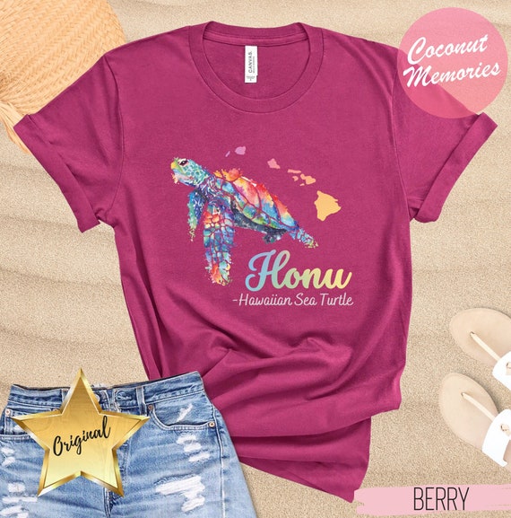 Sea Turtle Hawaiian Honu Shirt Sea Turtle Hawaiian Honu Shirt