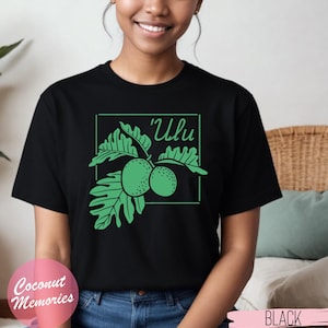 Hawaii `Ulu Shirt, Hawaiianisches Brotfrucht T-Shirt, Ulu Fruit Tee, Tropisches Botanisches Garten Geschenk, Früchte von Hawaii, Lā `Ulu Brotfrucht Festival