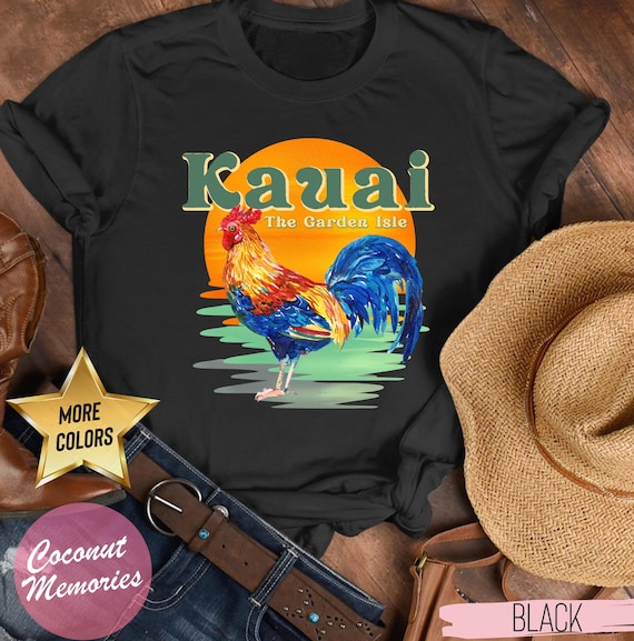 Vintage Kauai Tee Shirt Rooster Vintage Kauai Tee Shirt Rooster