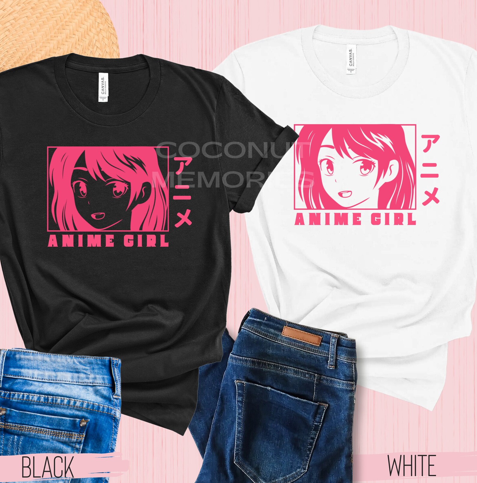 Anime Girl Shirt for Anime Fan, Gift for Lovers of Everything Japanese