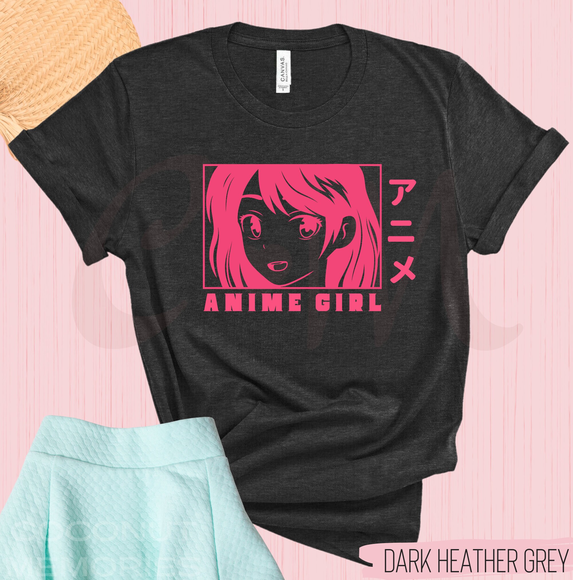 Anime Girl Shirt for Anime Fan, Gift for Lovers of Everything Japanese
