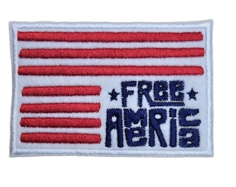 Free America Iron On Patch