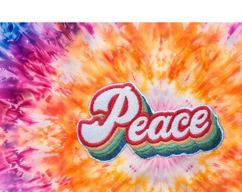 Peace Iron On Patch