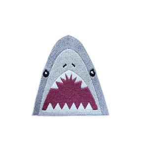Shark Head  Iron On Patch