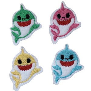 Baby Sharks Feltie on Felt