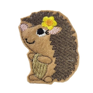 Hedgehog Felt Feltie