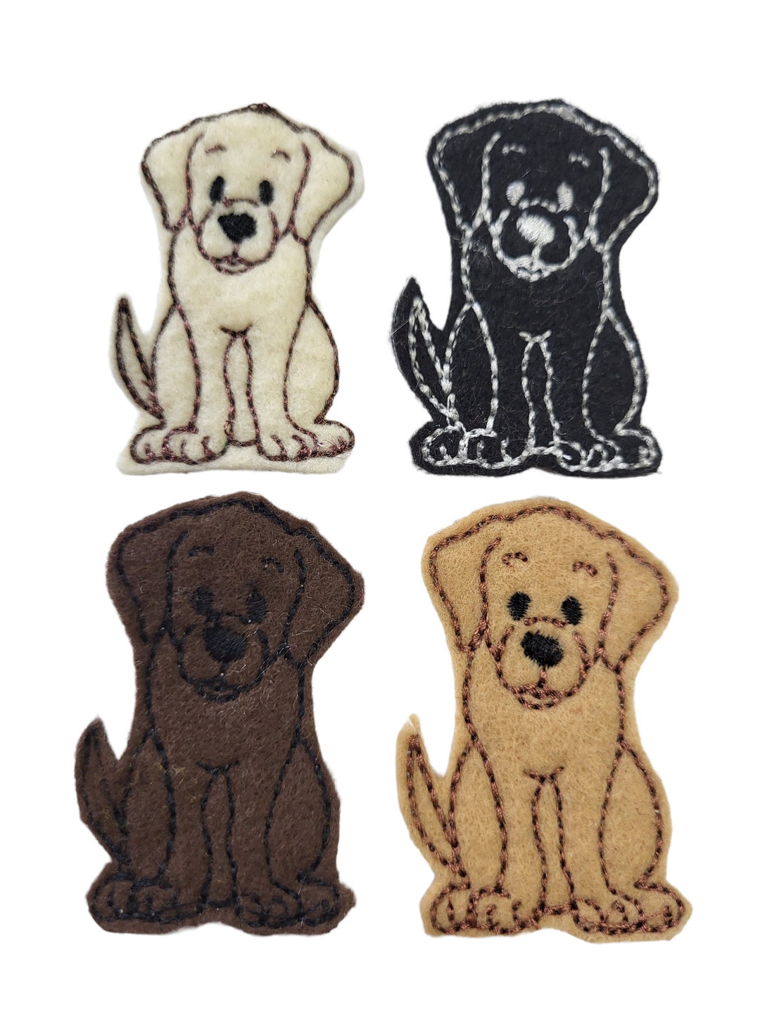 Labrador Felt Feltie Etsy