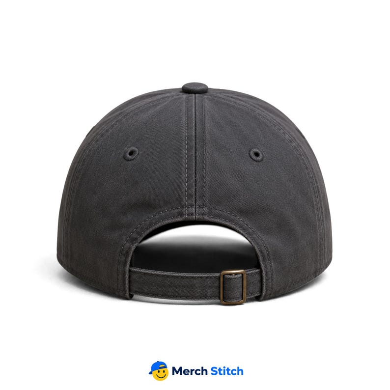 Black Cat Embroidered Dad Hat, Black Cat Hat, Black Bombay Cat Baseball Cap, Adjustable Unstructured Low Profile Buckle Closure Dad Hat image 3