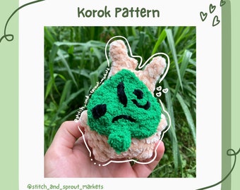 Crochet Korok Pattern - Legend of Zelda