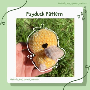 Crochet Psyduck Pattern - PDF