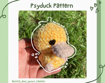 Crochet Psyduck Pattern - PDF