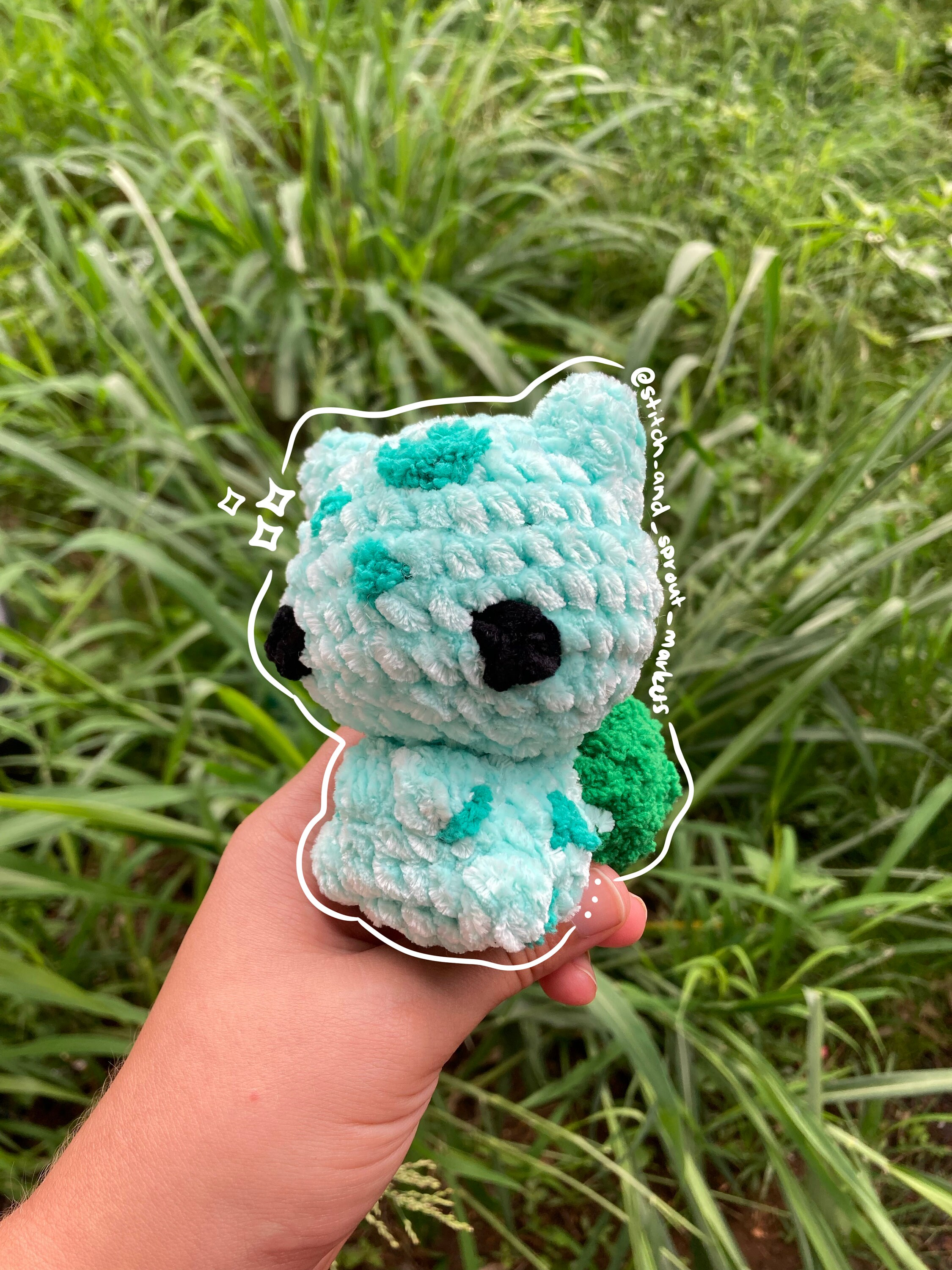 Crochet Bulbasaur Pattern - PDF - Etsy