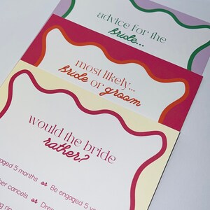 Would She Rather Bridal Game Template | Hens Bridal Shower Game Bundle | Printable Bridal Shower Games | Editable Advice For The Bride