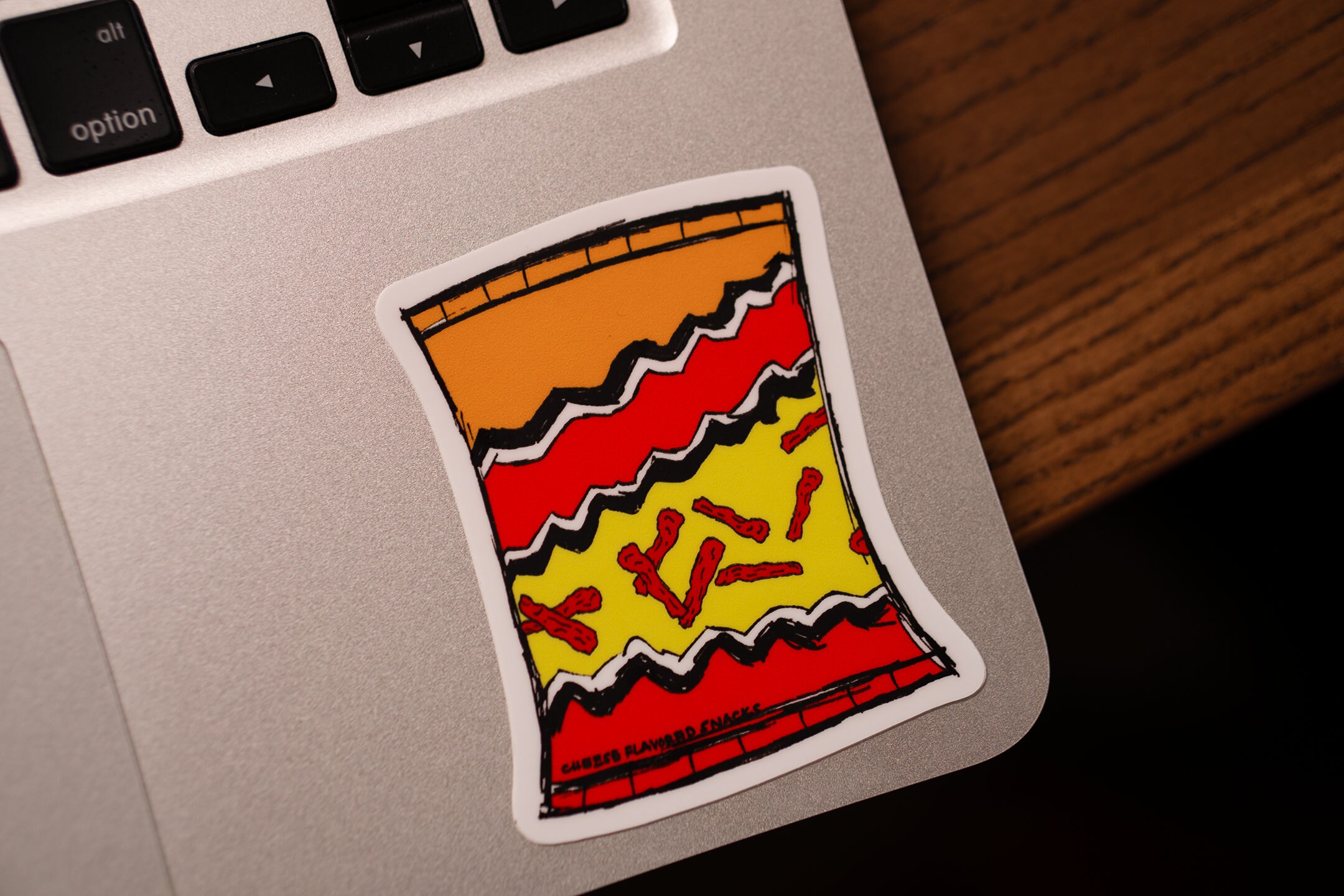 Hot Cheetos Sticker- Durable Matte Waterproof Vinyl Sticker - Etsy