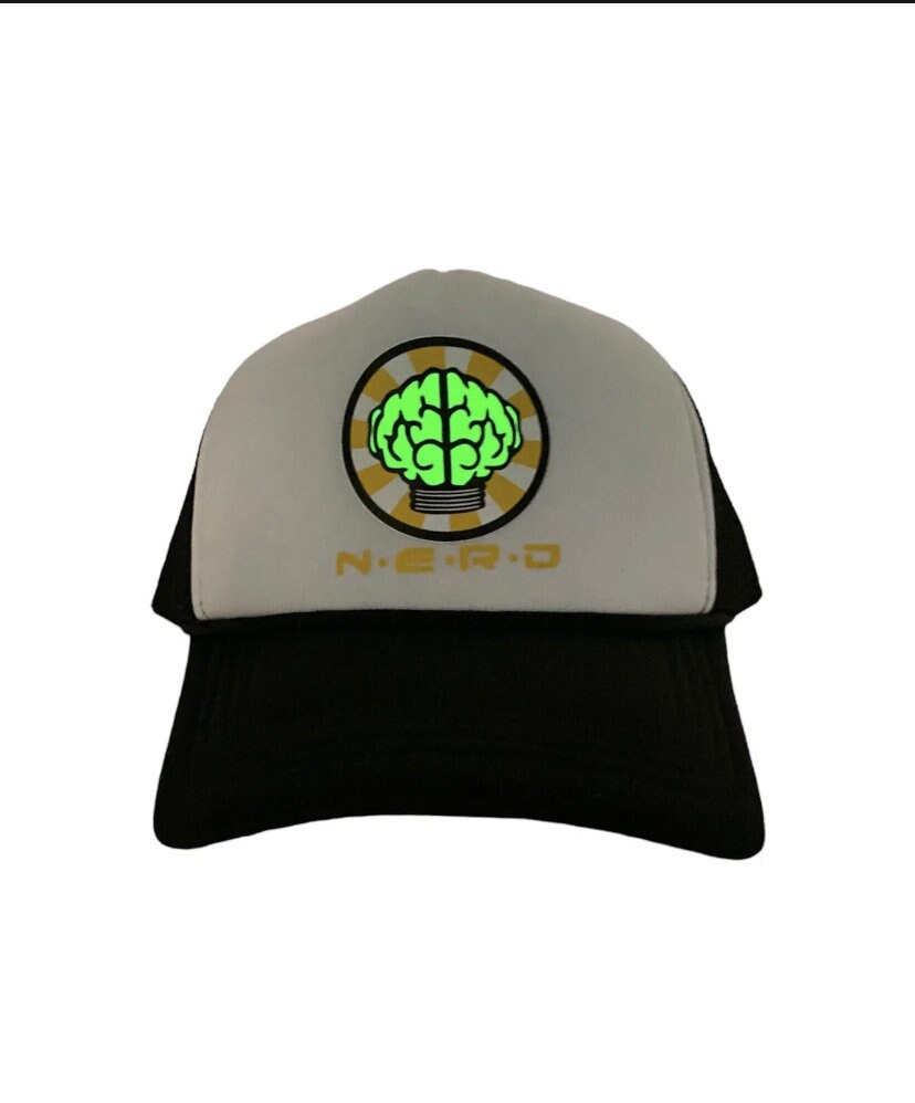 Nerd Baseball Hat - Etsy 販売販売店舗 Ape製ベースボールキャップ Williams Pharrell N.E.R.D キャップ
