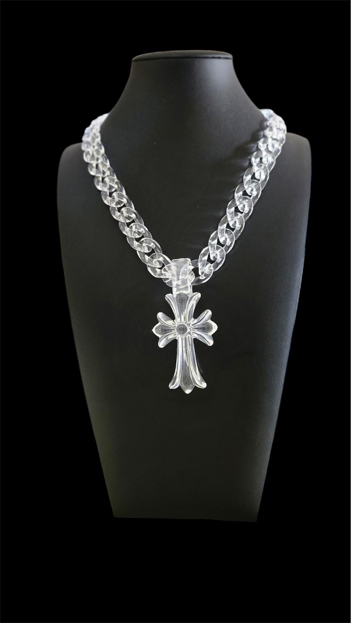 Dior Cross Necklace - Etsy