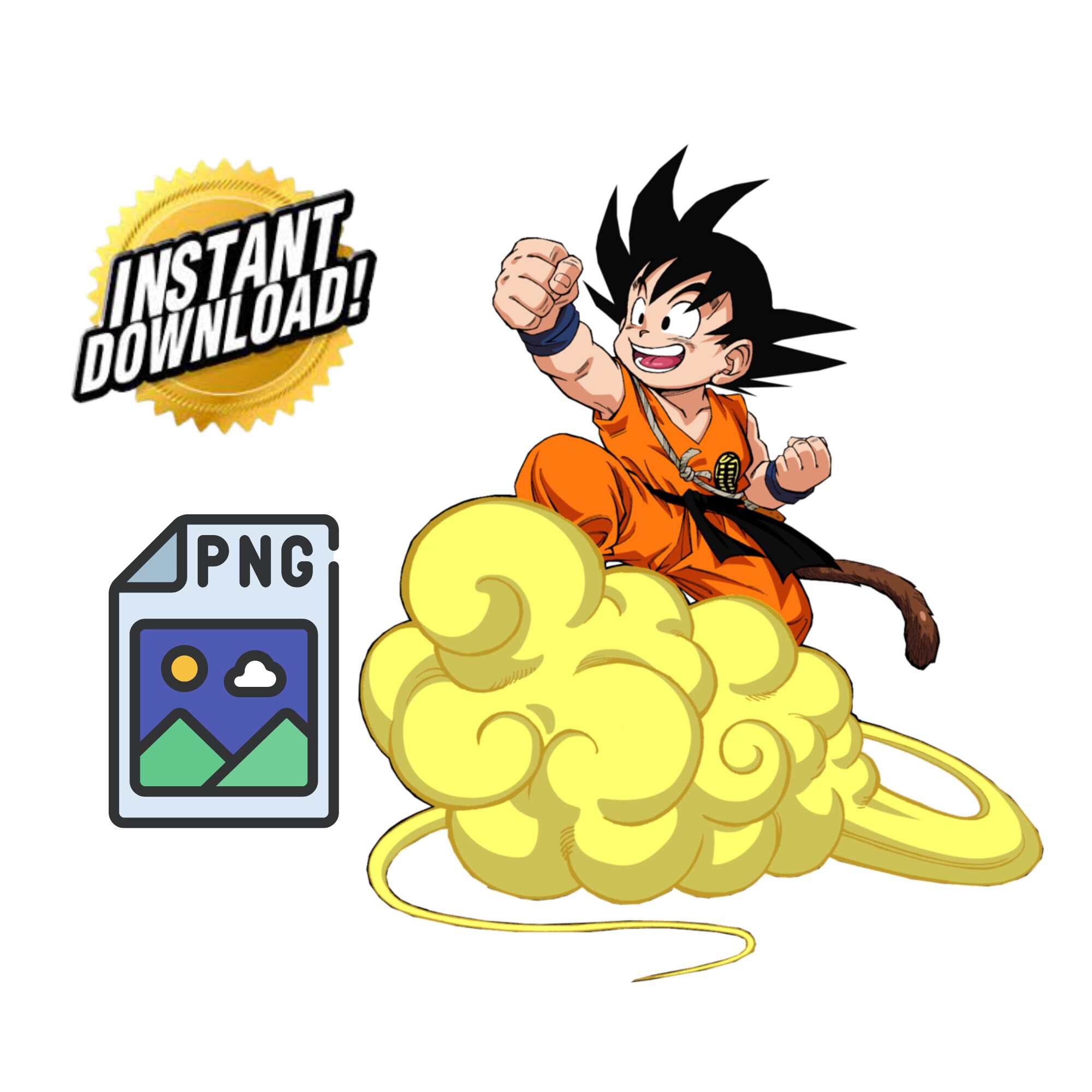 Goku vector - Etsy México Goku vector - Etsy México
