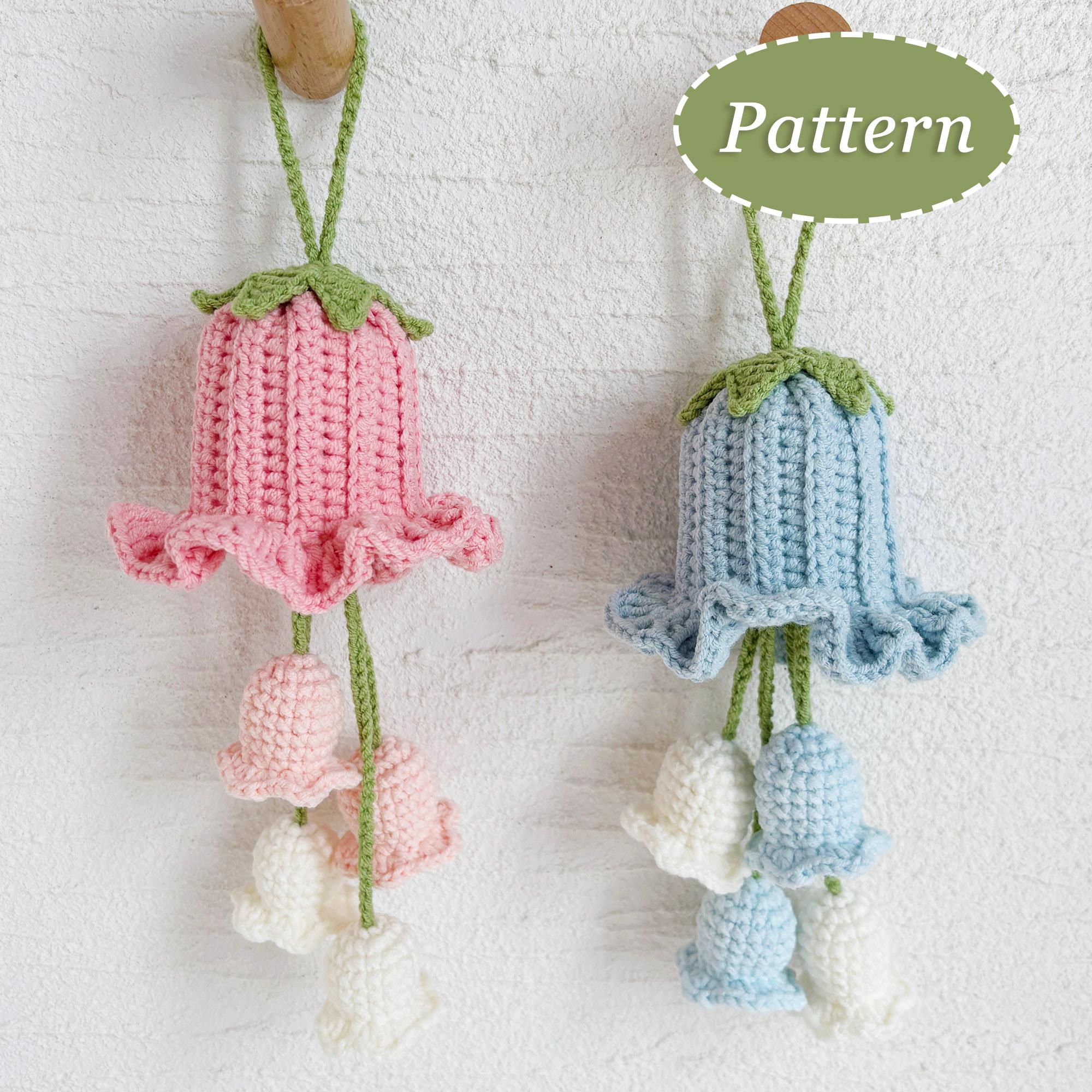 Hanging Lily of the Valley Crochet Pattern (digital Download PDF