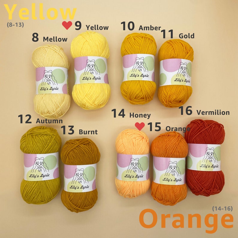 61 couleurs 2 Fine Sport 4 plis Laine vibrante 50 g/1,8 oz 120 m/130 yd Fils à crocheter et à tricoter des paroles de Lily image 3
