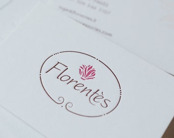 Luxury Letterpress Business Cards - Custom Edition - Design Fee