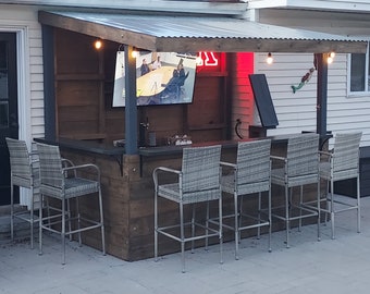 DIY Backyard Bar Plan