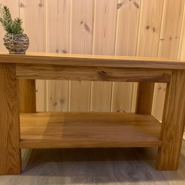 Oak Coffee Table Etsy
