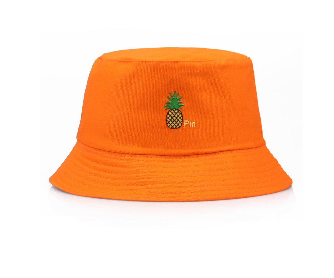 Pineapple Bucket Hat Bucket Hat Summer Bucket Hat Bucket Etsy