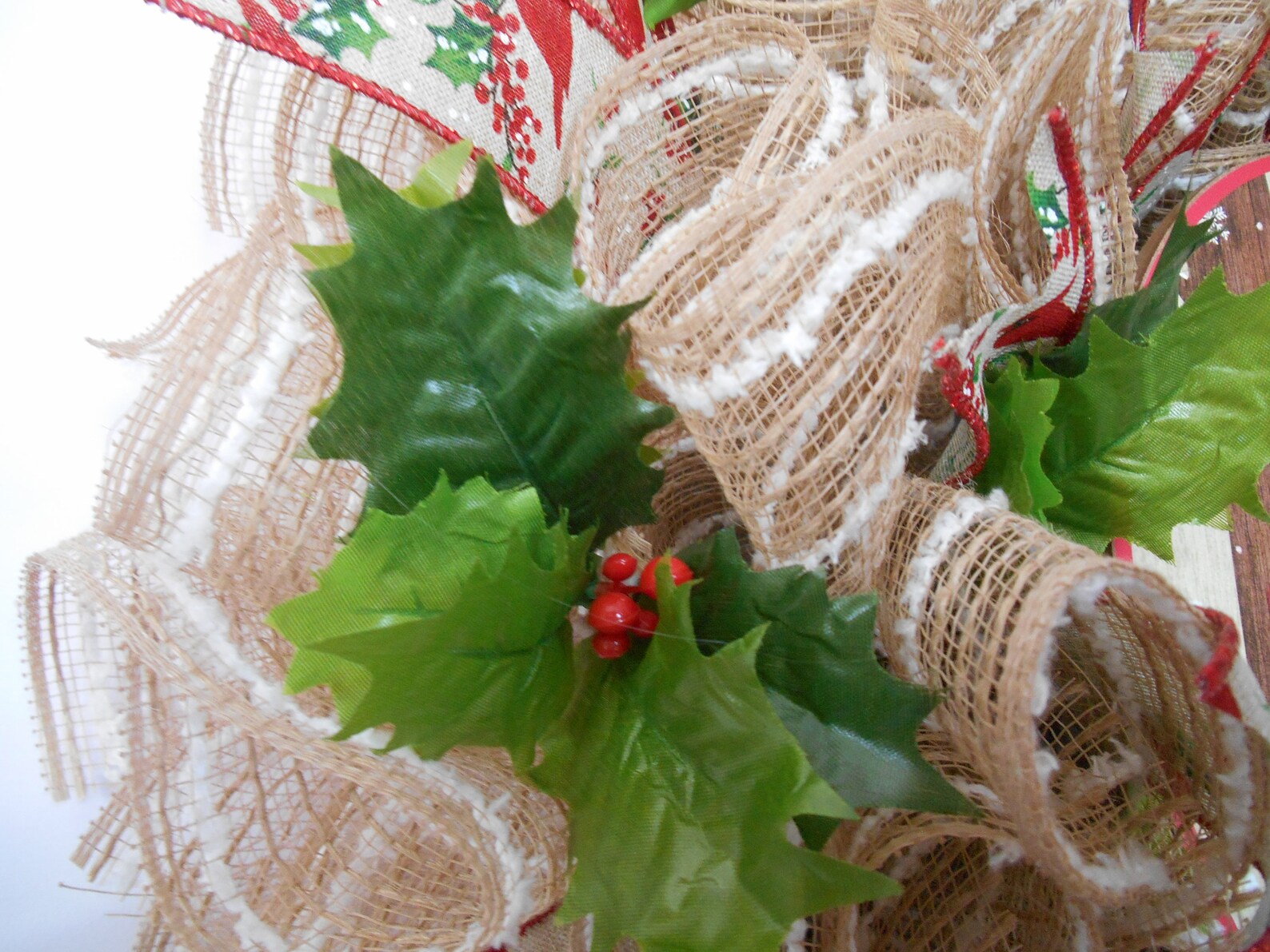 Winter Cardinal Wreath Winter Front Porch Decor Red Cardinal Etsy