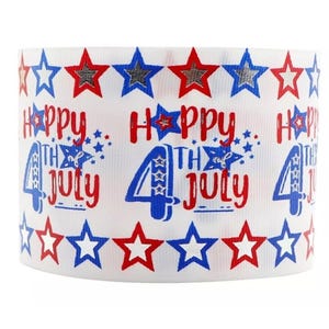 3 "(1 Yard) FOILE USA 4th ofreglys Ripsband zum 4