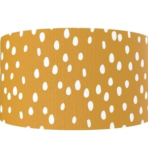 1,5 &quot;(1 yards) Oranges Ripsband mit Punkten im Boho Stil für Herbst und Winter