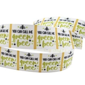 1"(1 yard) bijenhoning honingraat bijenkorf grosgrain lint knutsellint
