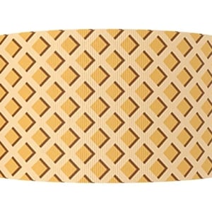 3" (1 yard) wafelkegel ijs zomersnoepjes bedrukt grosgrain lint knutsellint