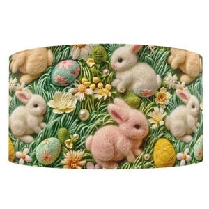 1,5 "(1 Yard) Osterhase Kaninchen Blumengarten Ripsband Bastelband Gänseblümchen Eiersuche