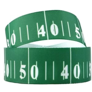 1 "(1 yard) yards grosgrain lint voetbalteam knutsellint haarstriklint
