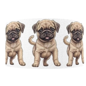 Cinta de grosgrain estampada para manualidades, de 1,5" (1 yarda), con el lema "Adopción, amor y familia", ideal para perros y cachorros.