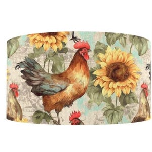 Cinta de grosgrain estampada para manualidades, diseño de gallina, pollo y gallo, de 3" (1 yarda)